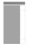 Hikvision Pro Swing Barrier basis plaat