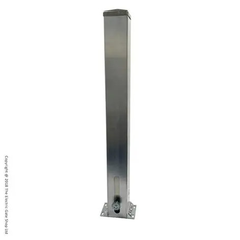 Aluminium kolom 160x160mm t.b.v. Roger TW90 1800mm hoog