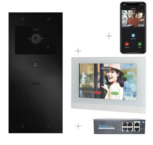 Fasttel Videokit Doorphone Entry 4 Apps/ FT600/ FT600W