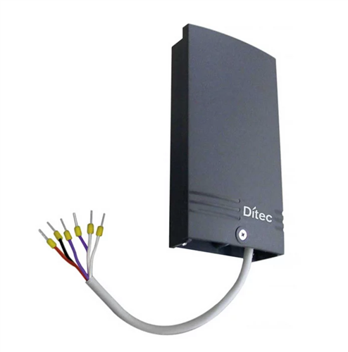 Ditec ontvanger 2 kan. 433Mhz voorbekabeld 12/24V