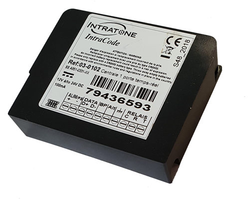 Intratone Kleine centrale unit 1 deur en/of 200 gebruikers