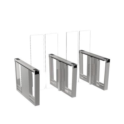 Hikvision Set of tempered glass wings 650mm wide 1800mm high