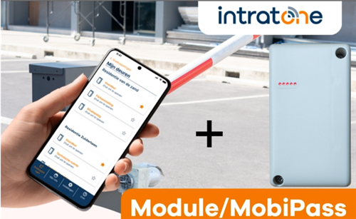 Intratone HF module + losse mobipass excl. handzenders