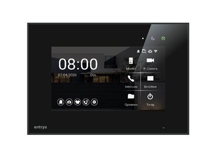 Entrya Vision binnenpost 7″ met wifi